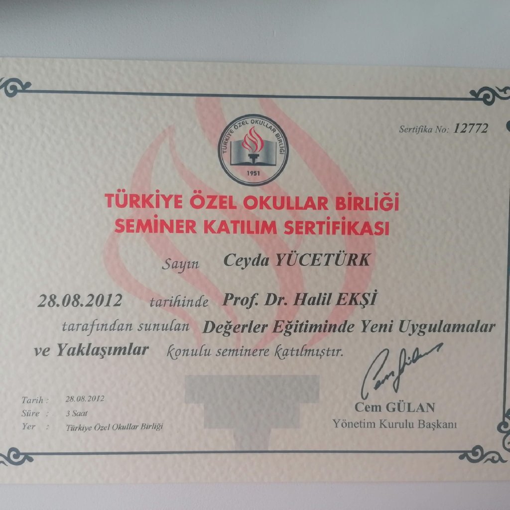 Çalışma ortamı 5