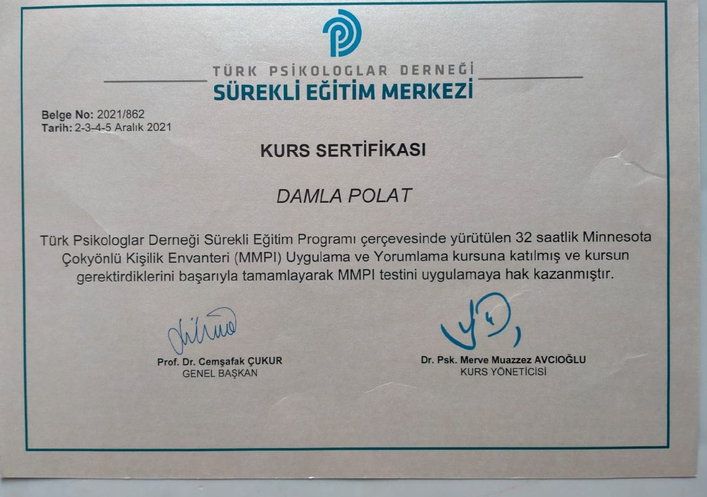 Çalışma ortamı 1