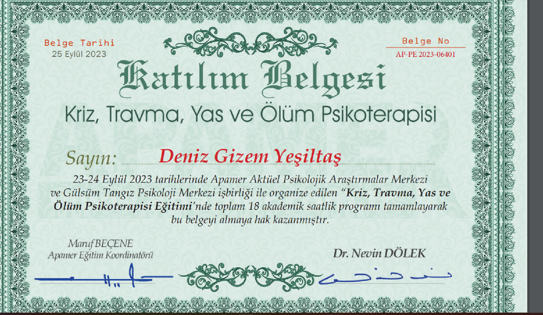 Çalışma ortamı 5