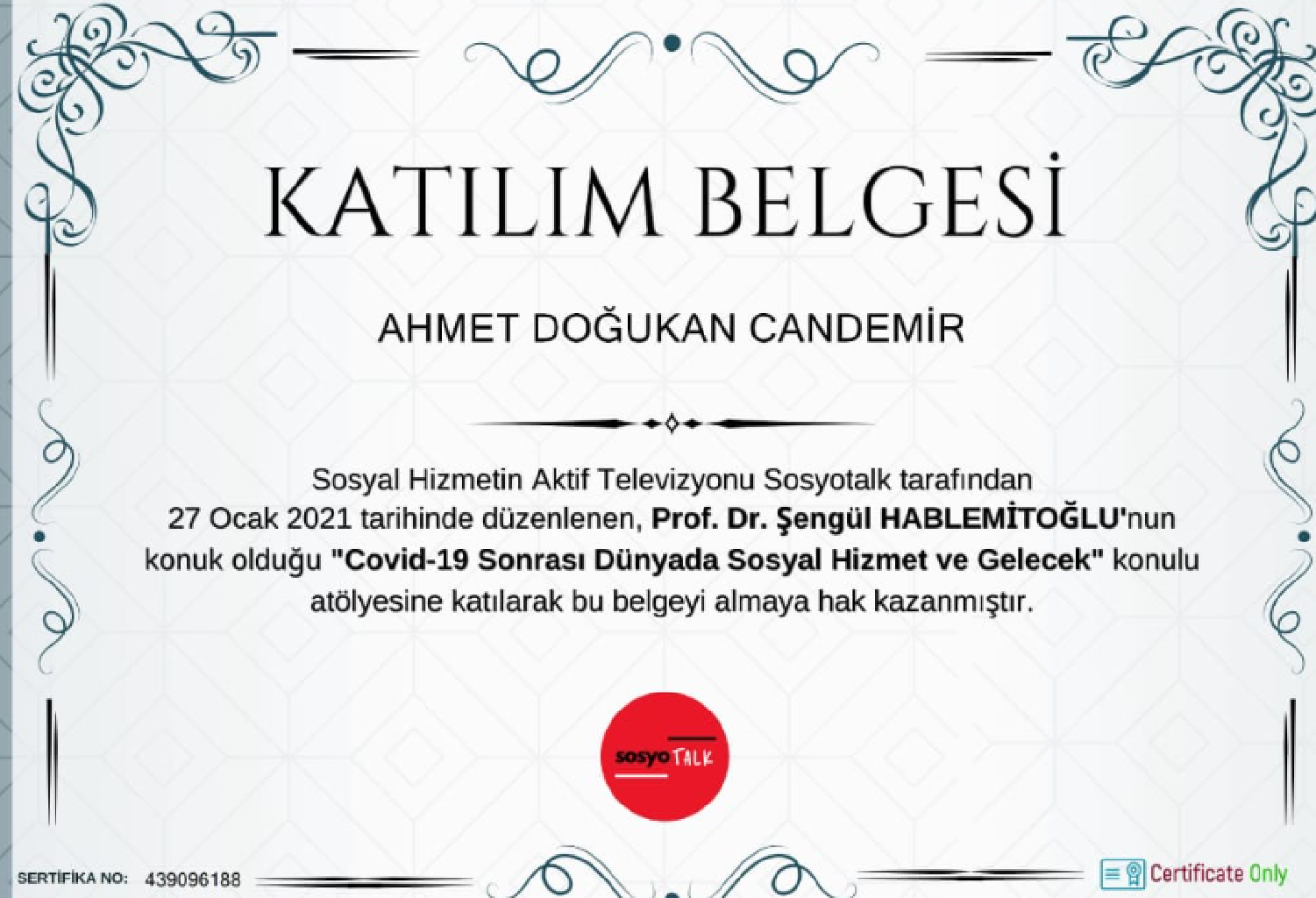 Çalışma ortamı 1