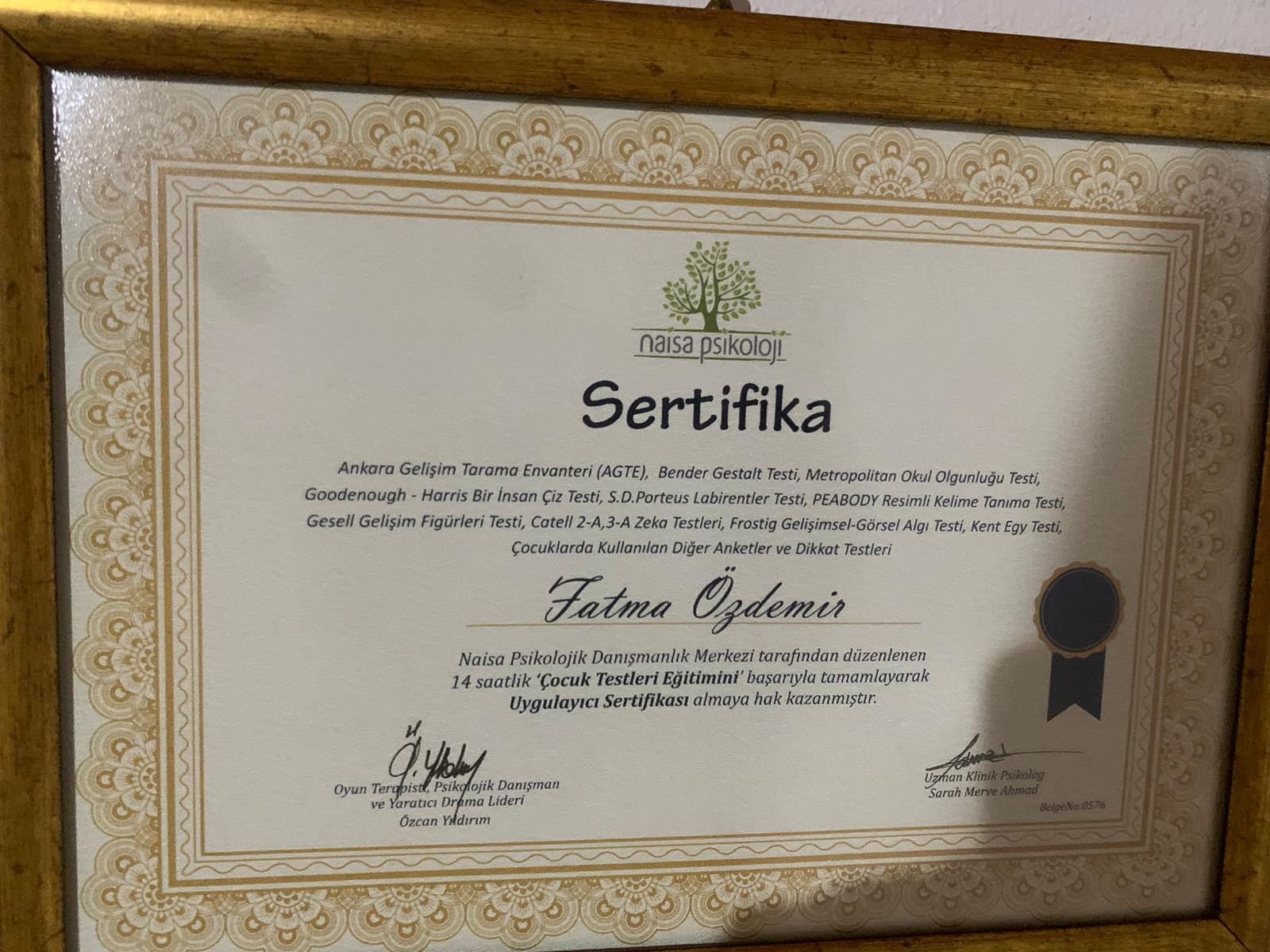 Çalışma ortamı 6