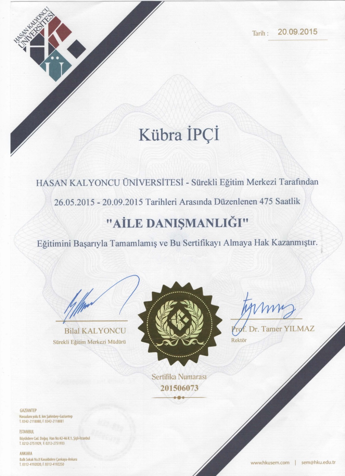 Çalışma ortamı 1