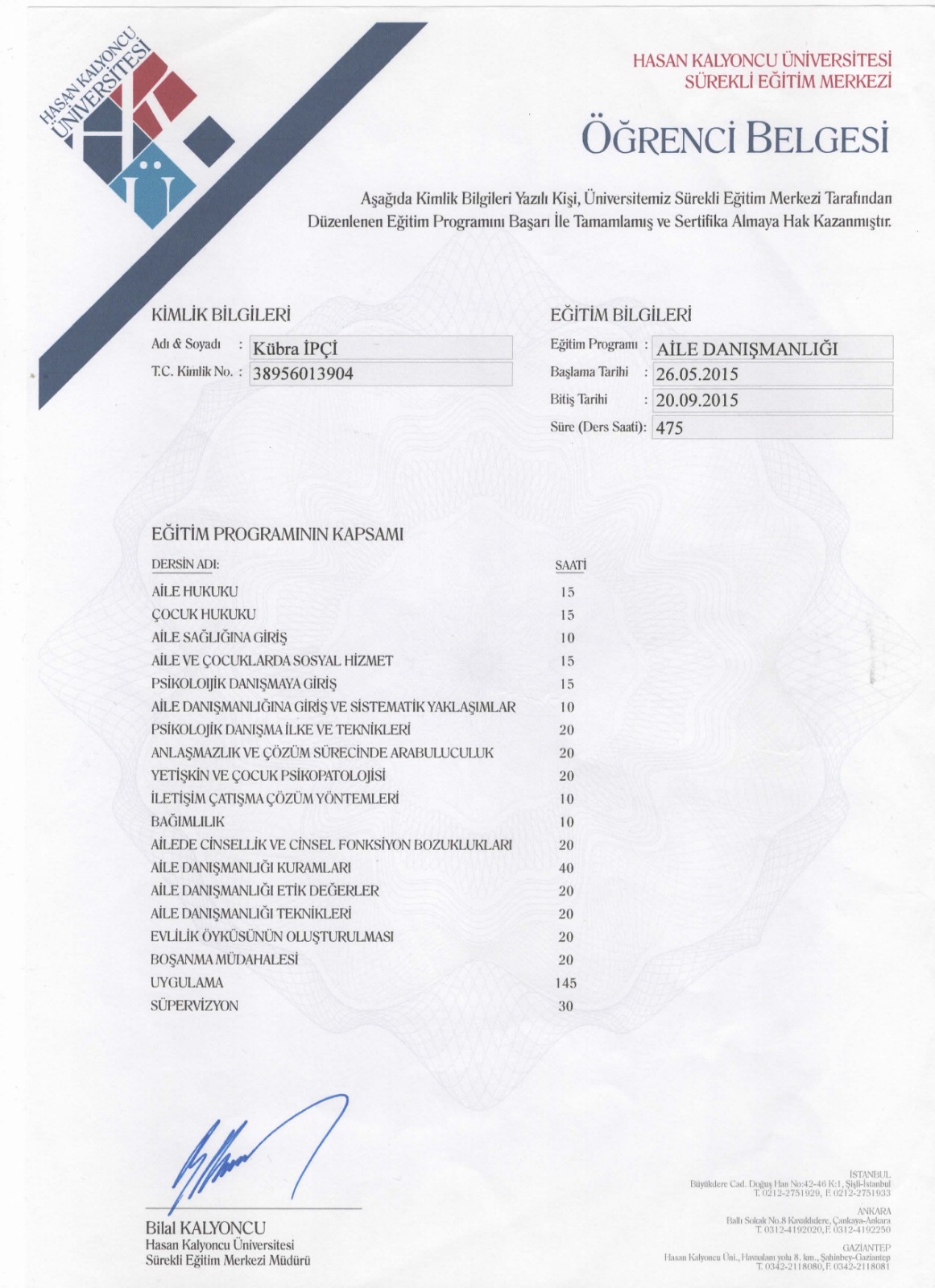 Çalışma ortamı 5