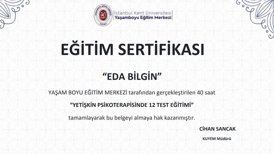 Çalışma ortamı 1