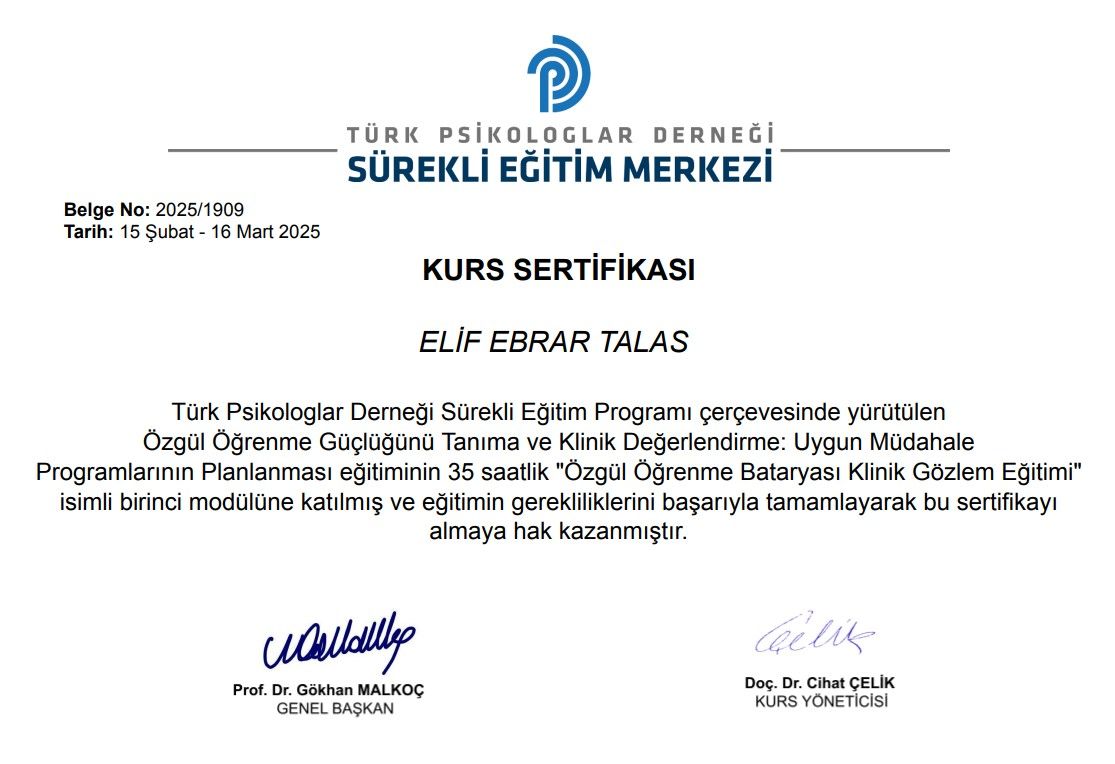Çalışma ortamı 1