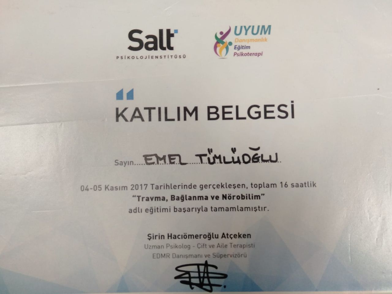 Çalışma ortamı 5