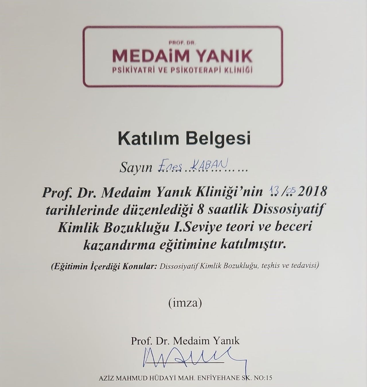 Çalışma ortamı 3