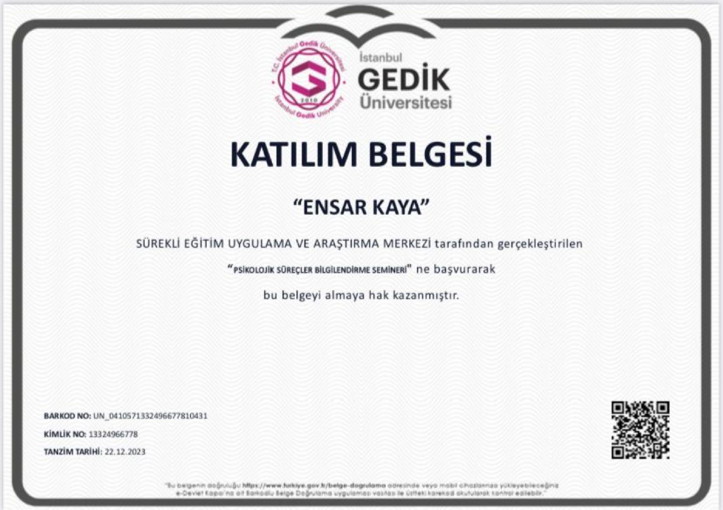 Çalışma ortamı 3