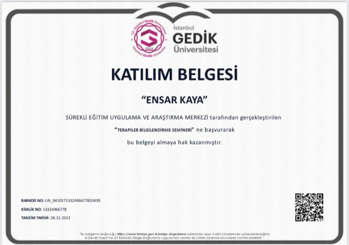 Çalışma ortamı 4