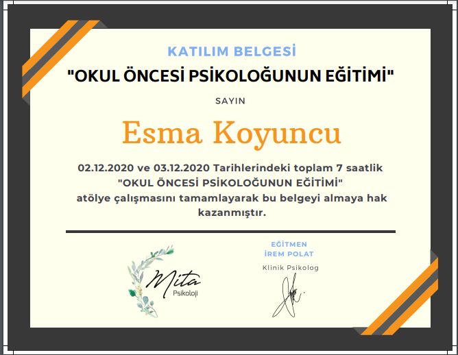 Çalışma ortamı 1