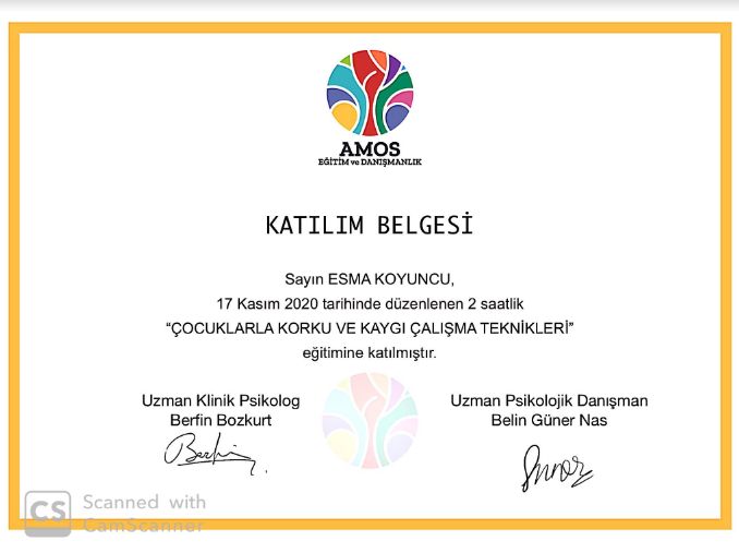 Çalışma ortamı 3