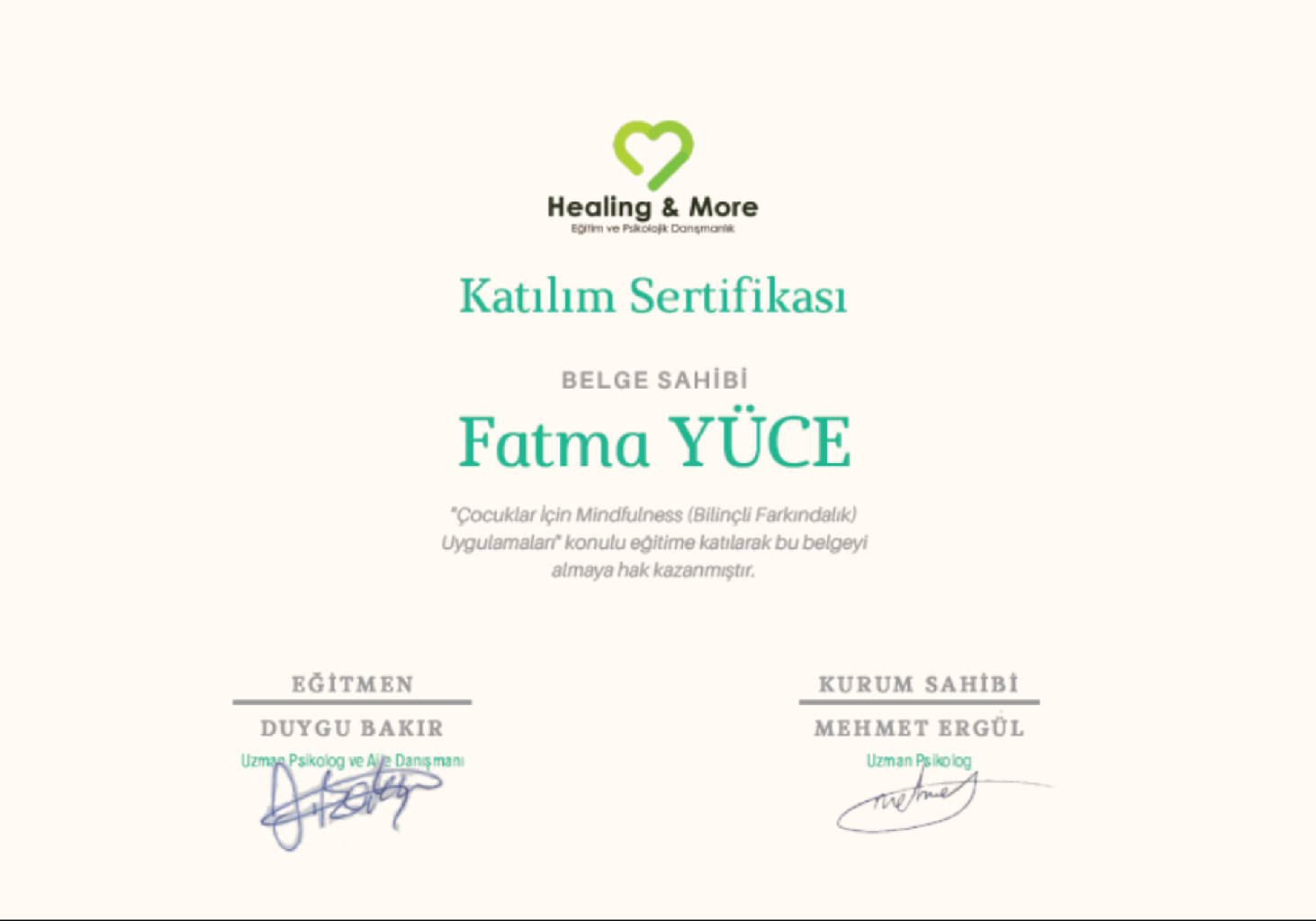 Çalışma ortamı 3
