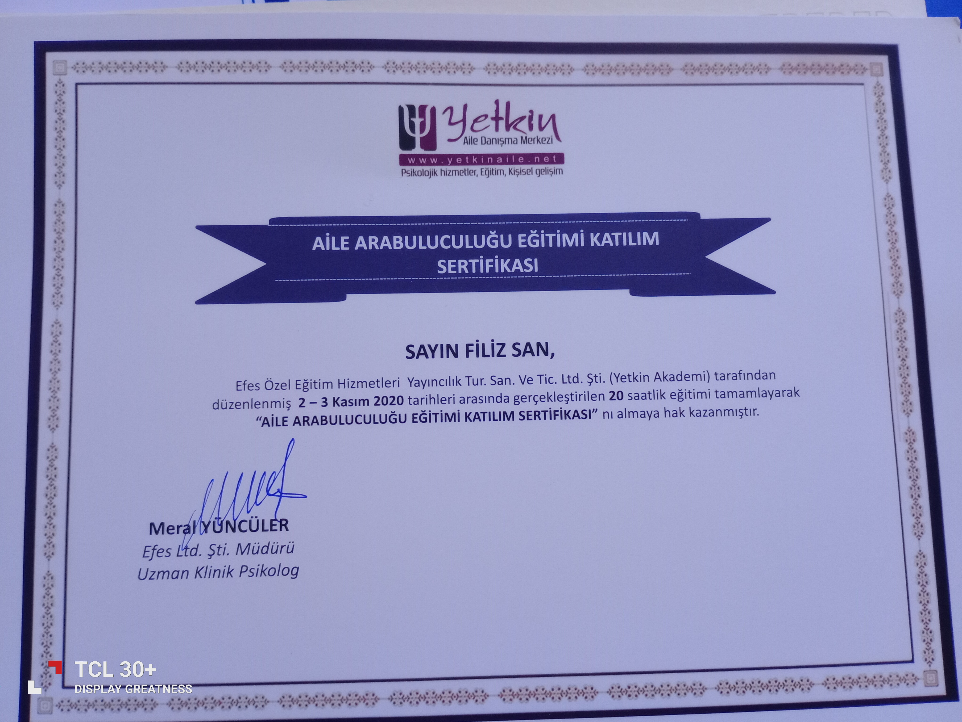 Çalışma ortamı 1