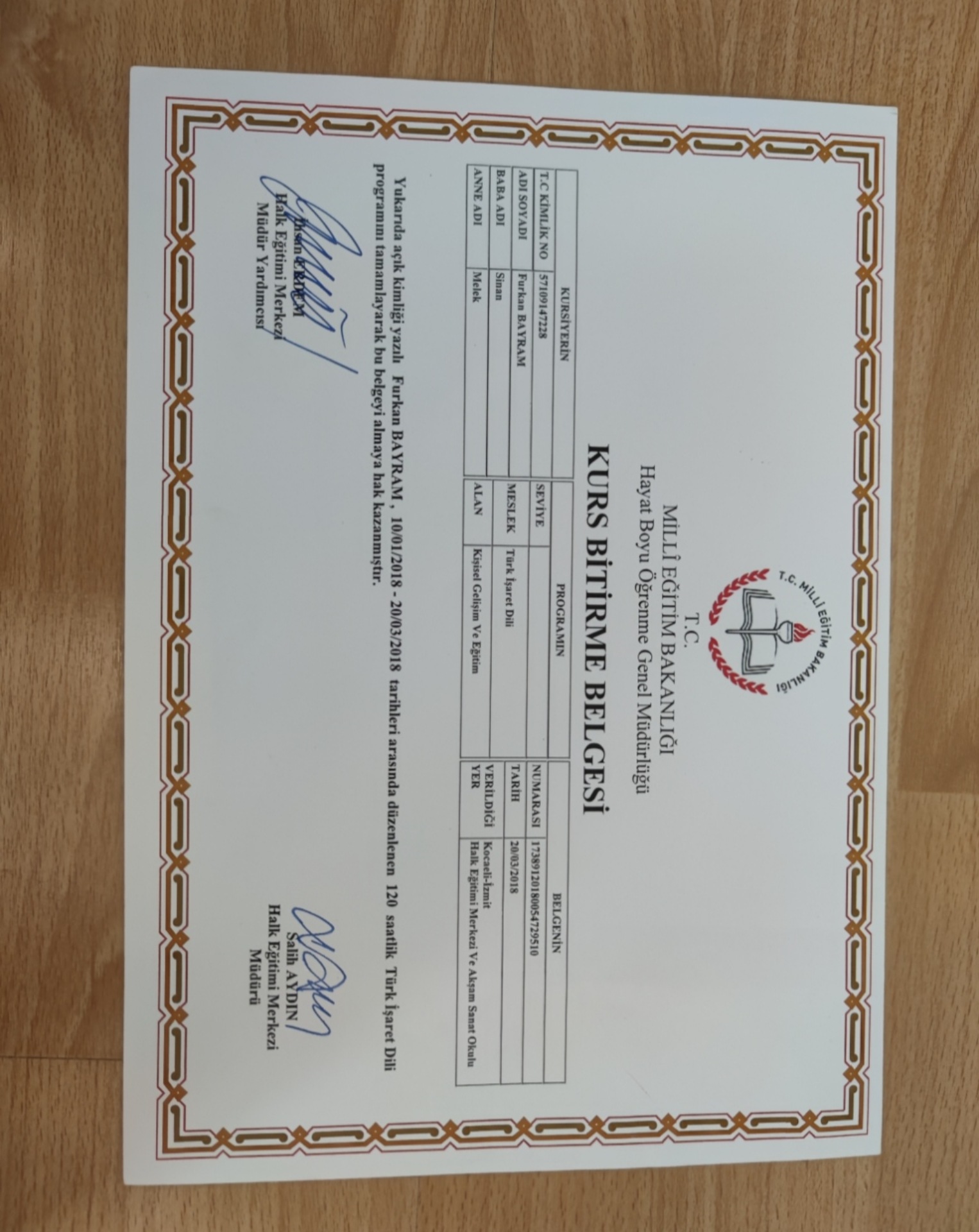 Çalışma ortamı 4