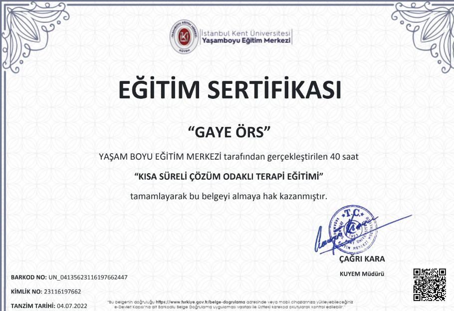 Çalışma ortamı 5