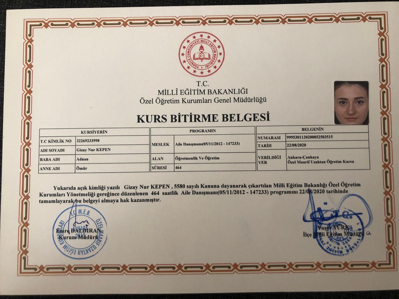 Çalışma ortamı 6