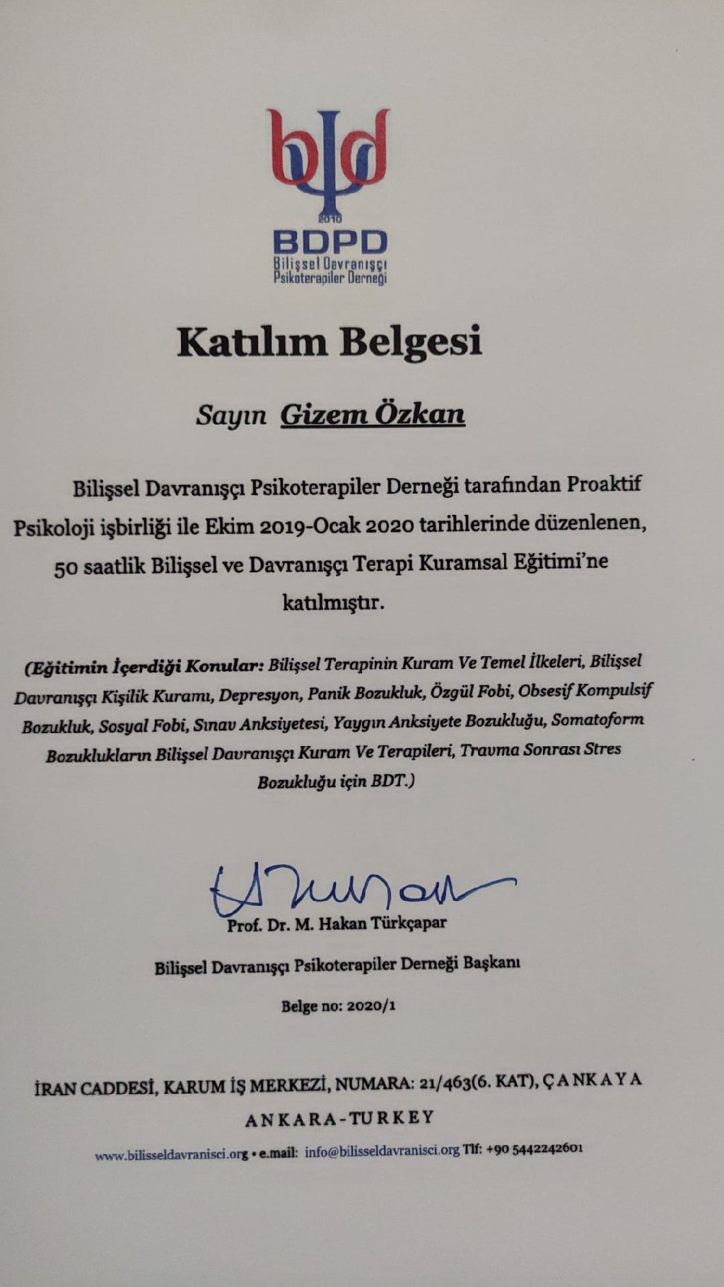 Çalışma ortamı 1
