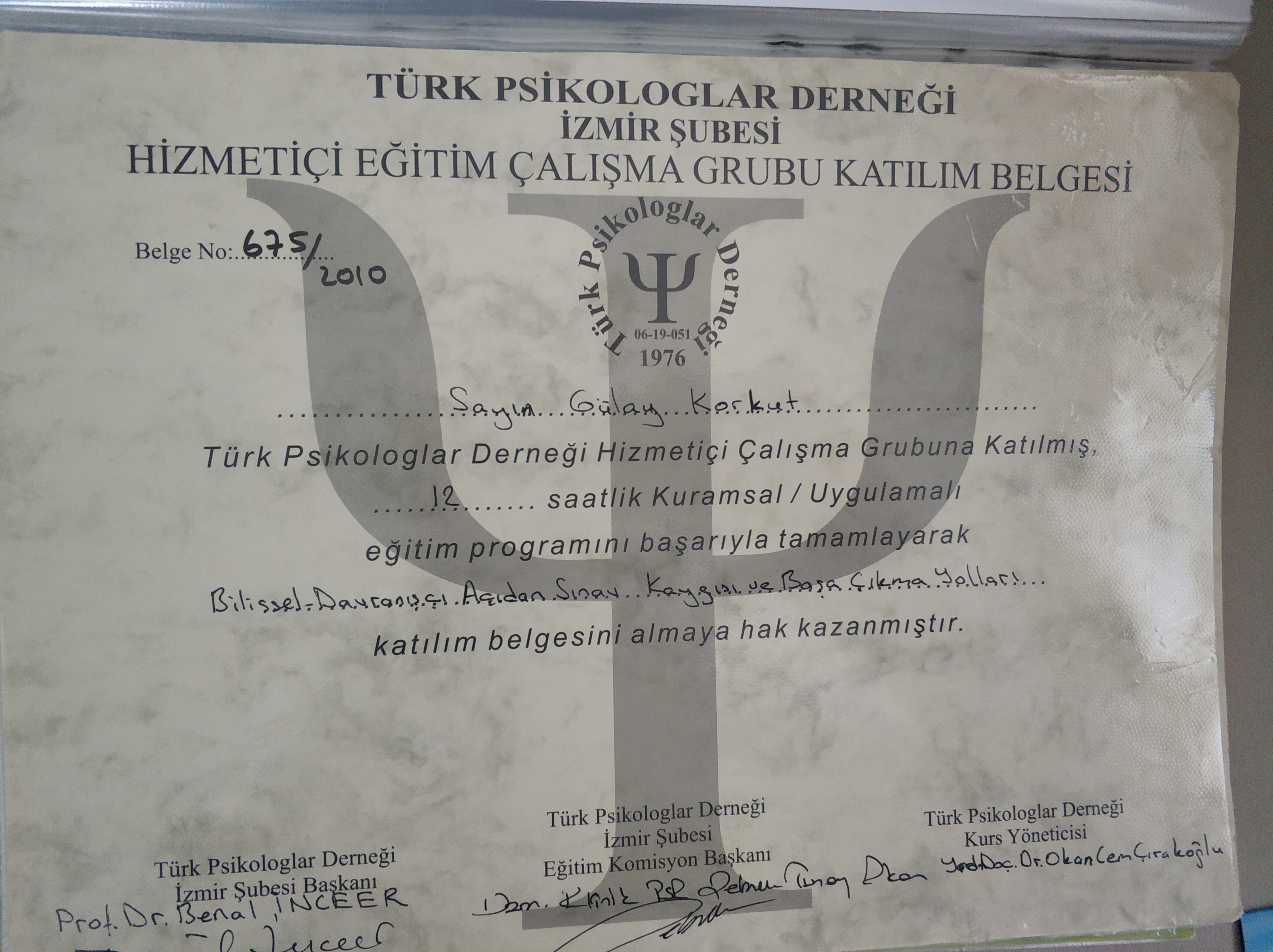 Çalışma ortamı 4
