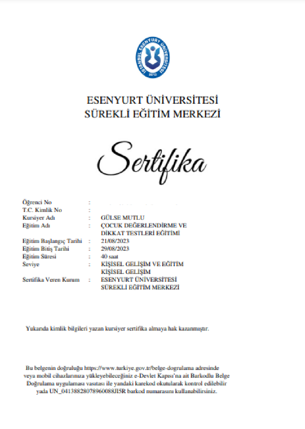 Çalışma ortamı 2