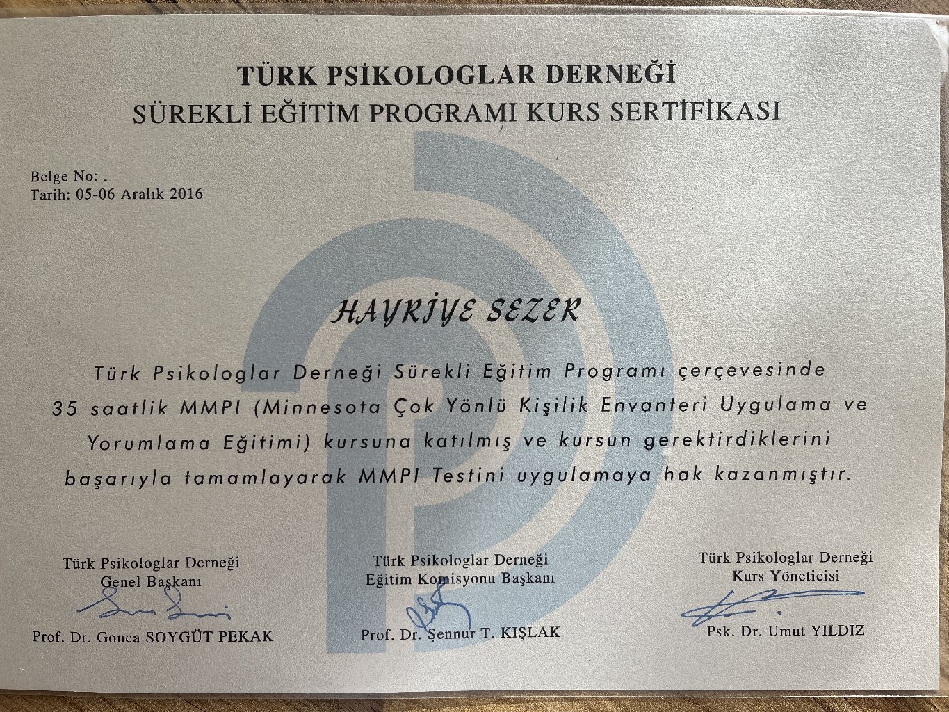 Çalışma ortamı 3