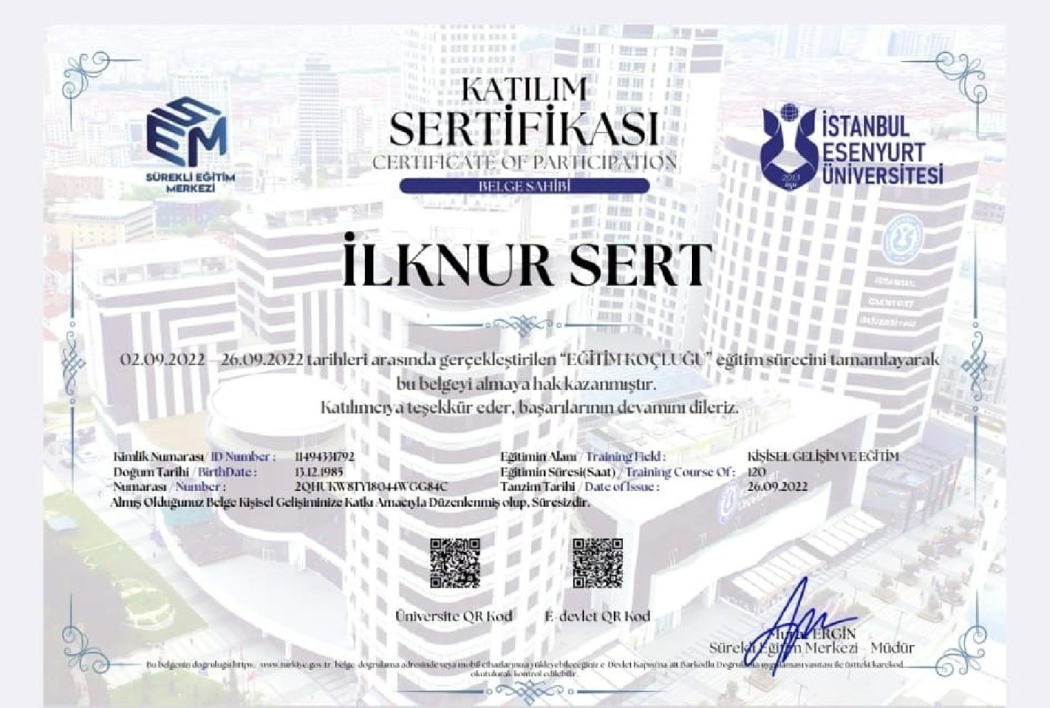 Çalışma ortamı 1