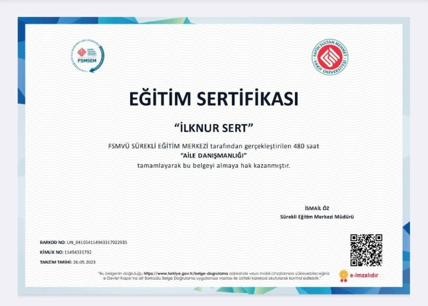 Çalışma ortamı 5