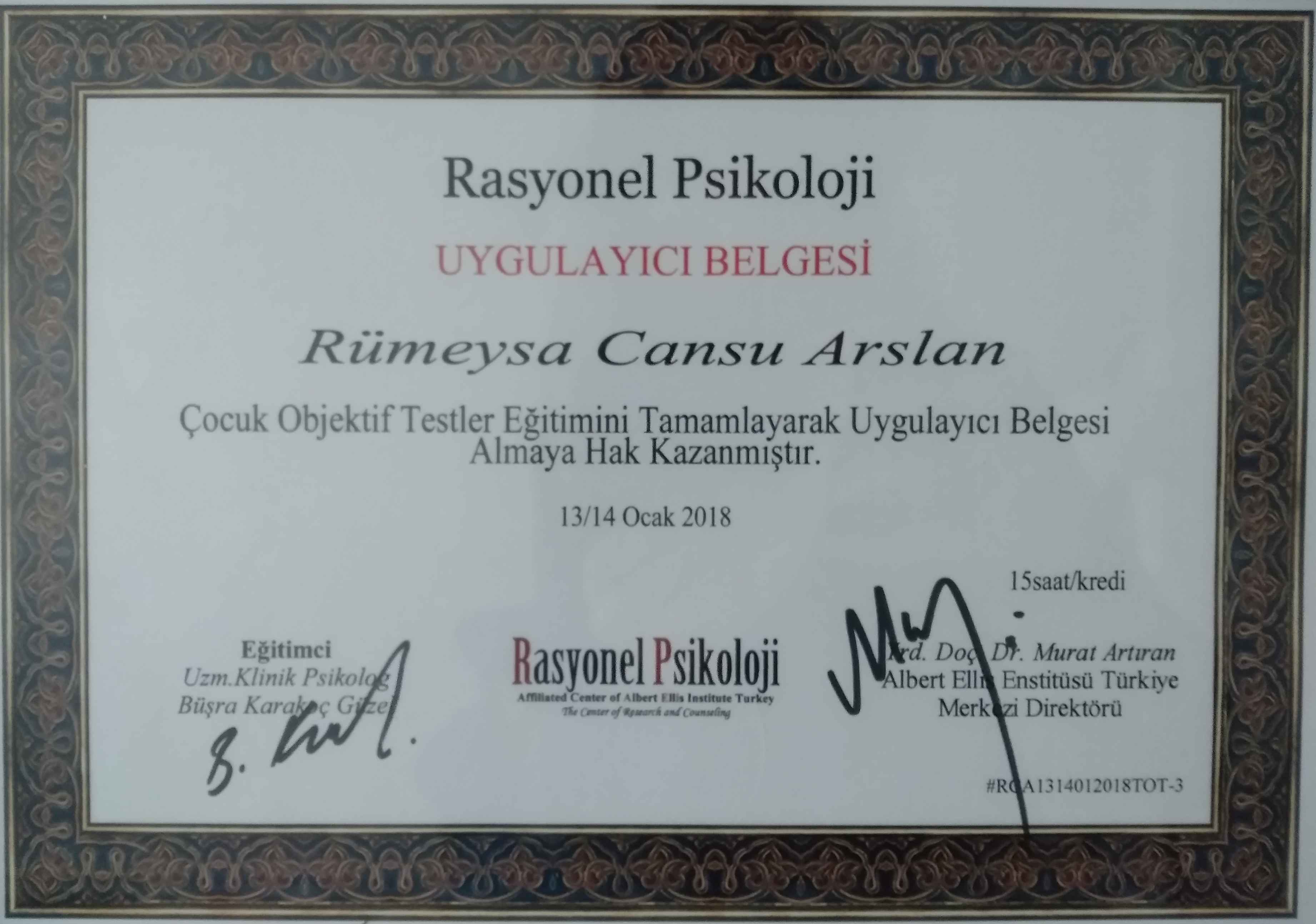 Çalışma ortamı 1