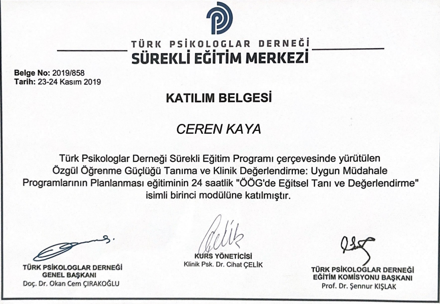 Çalışma ortamı 6