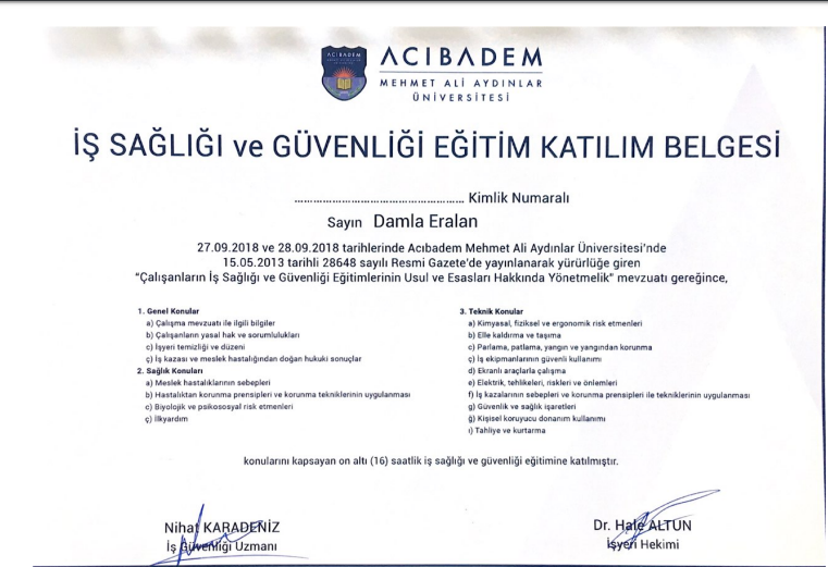 Çalışma ortamı 2
