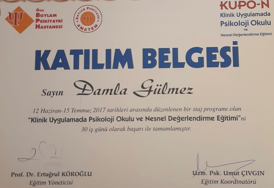 Çalışma ortamı 1