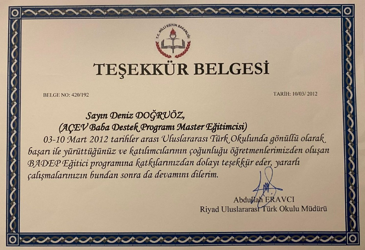 Çalışma ortamı 1