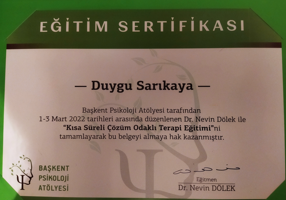 Çalışma ortamı 1