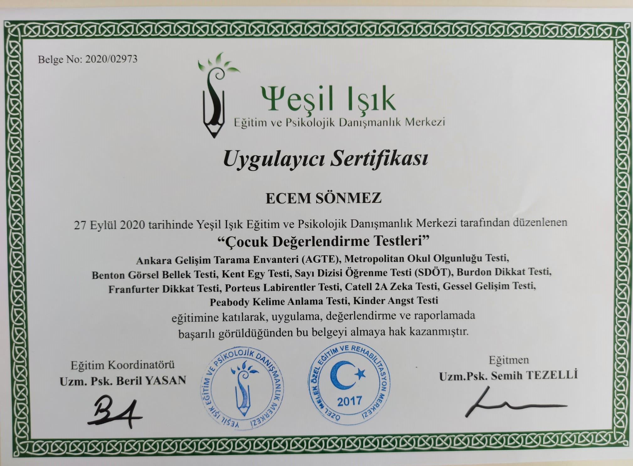 Çalışma ortamı 4