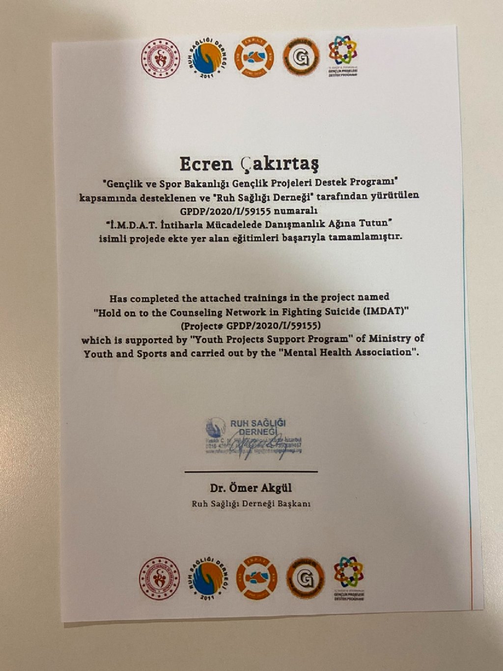Çalışma ortamı 3