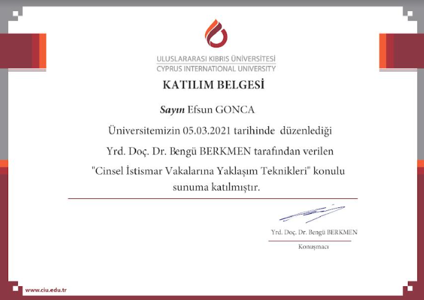 Çalışma ortamı 3
