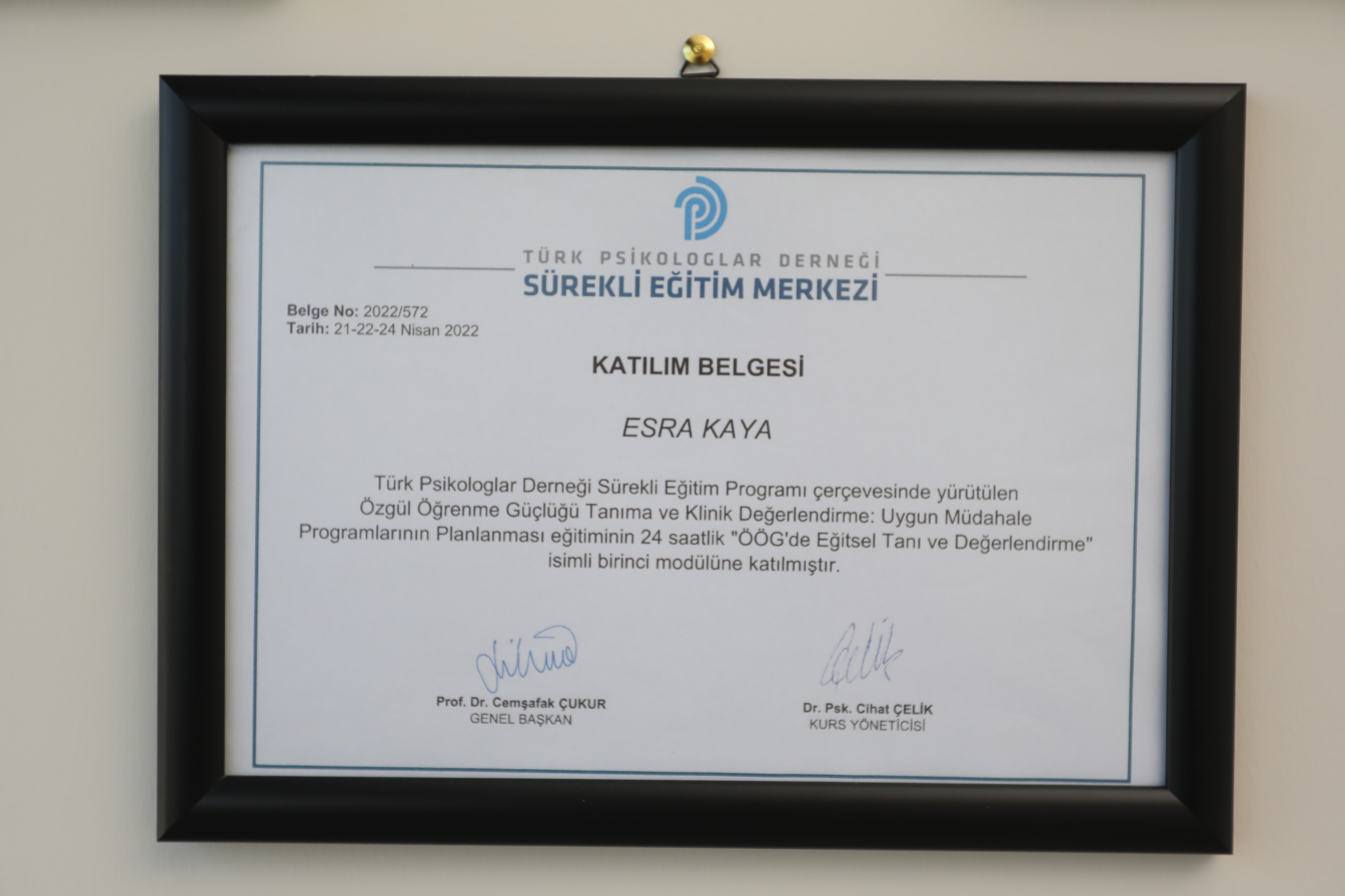 Çalışma ortamı 1
