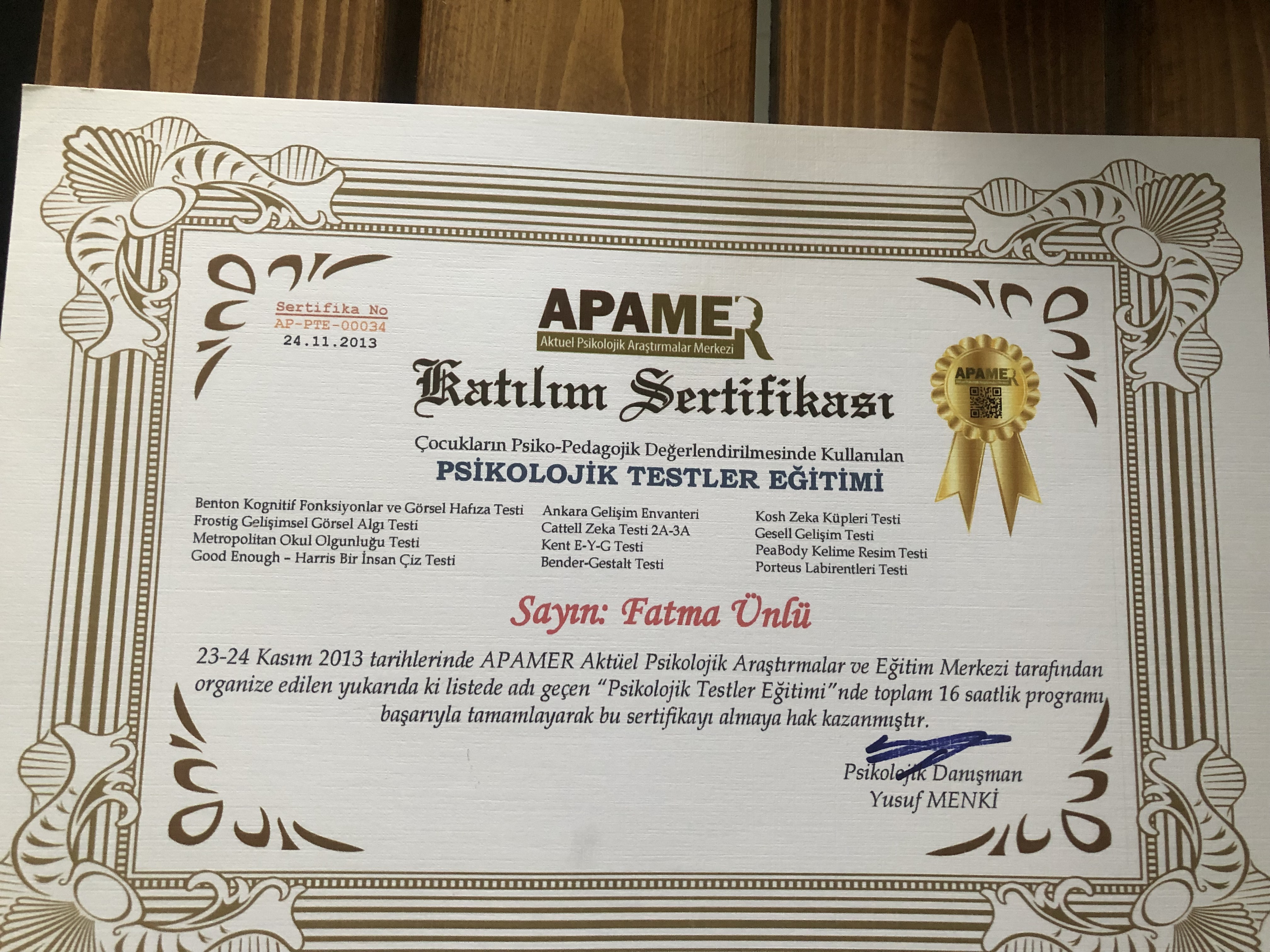 Çalışma ortamı 1