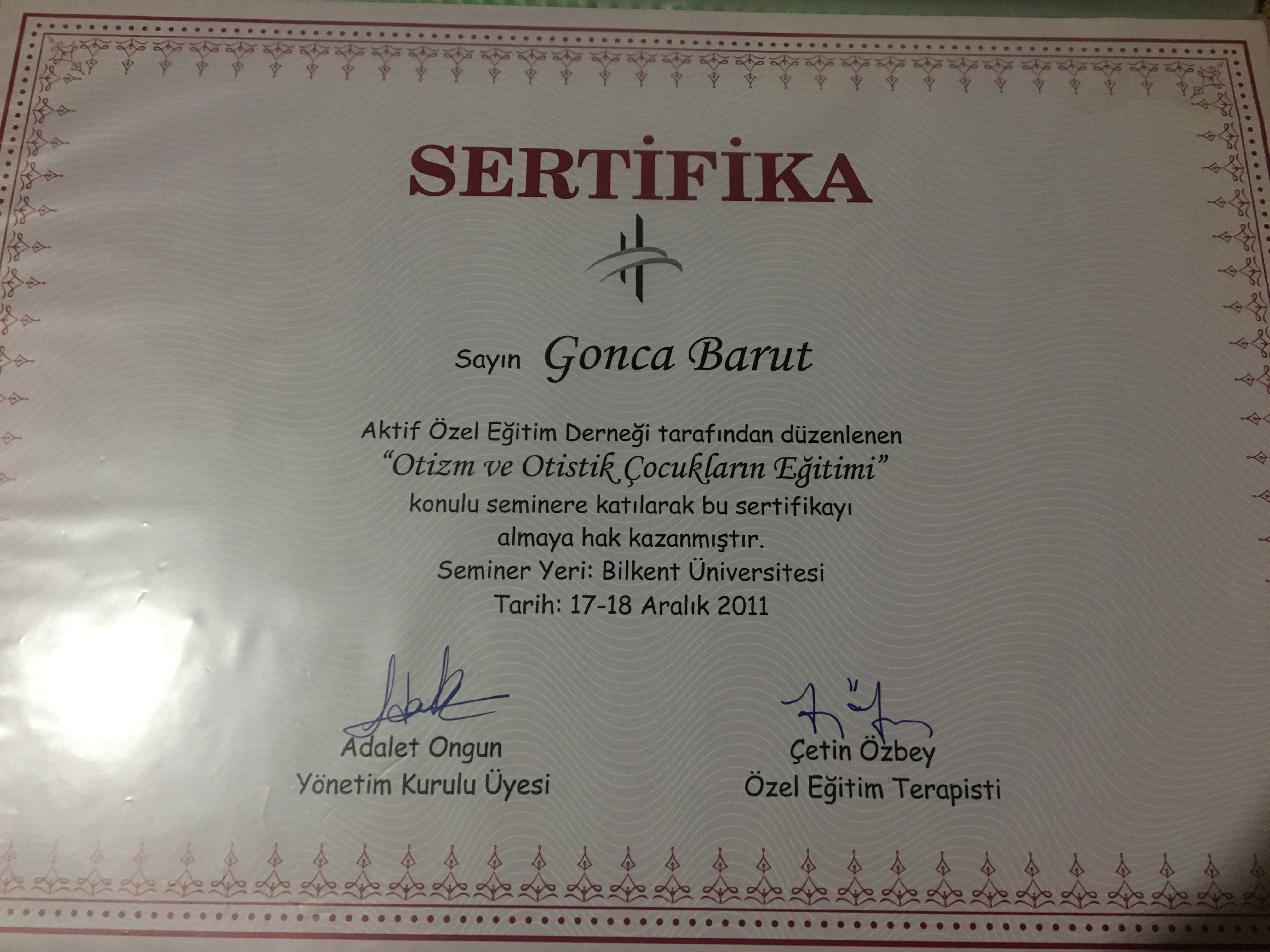 Çalışma ortamı 4