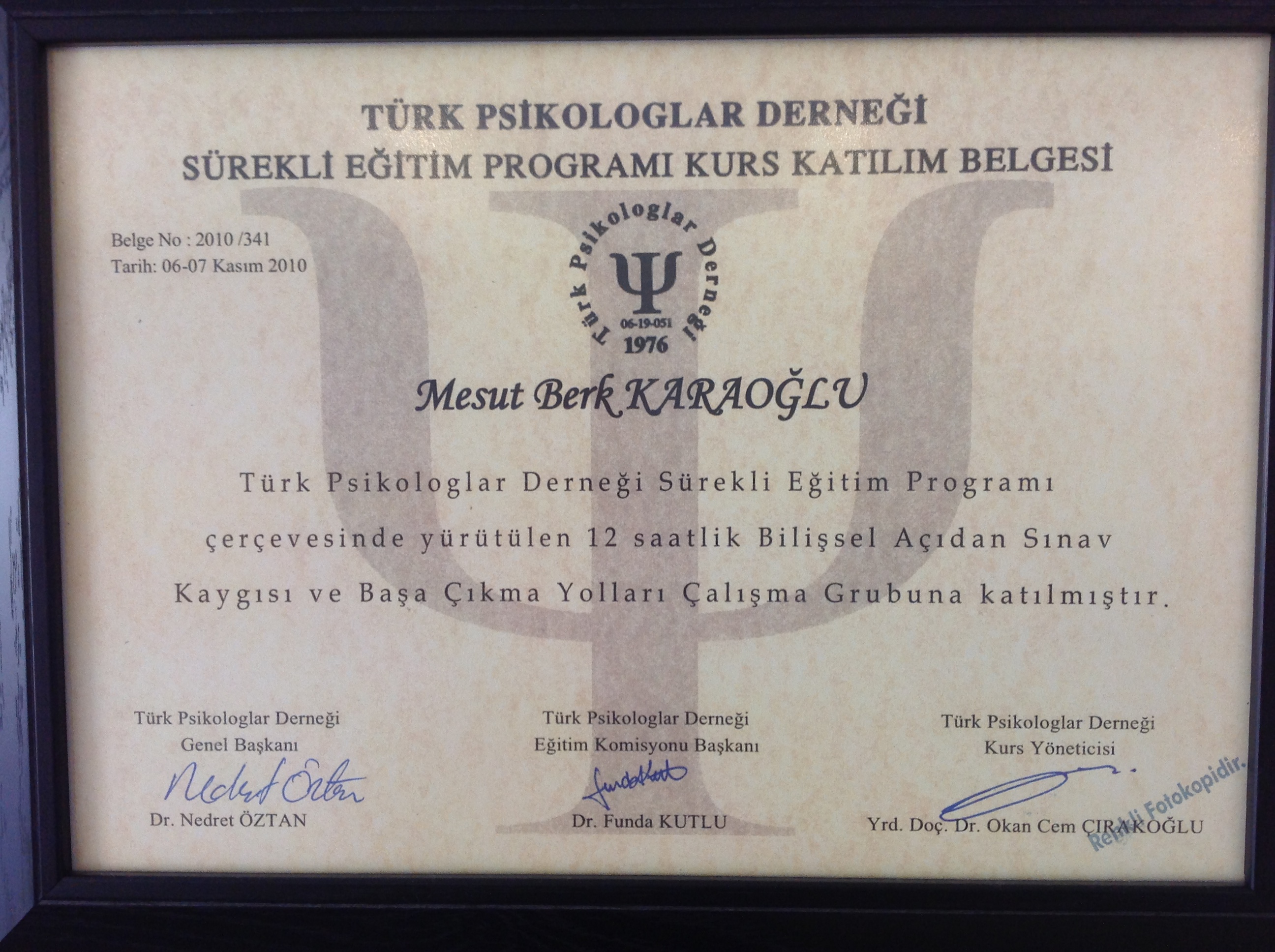 Çalışma ortamı 3