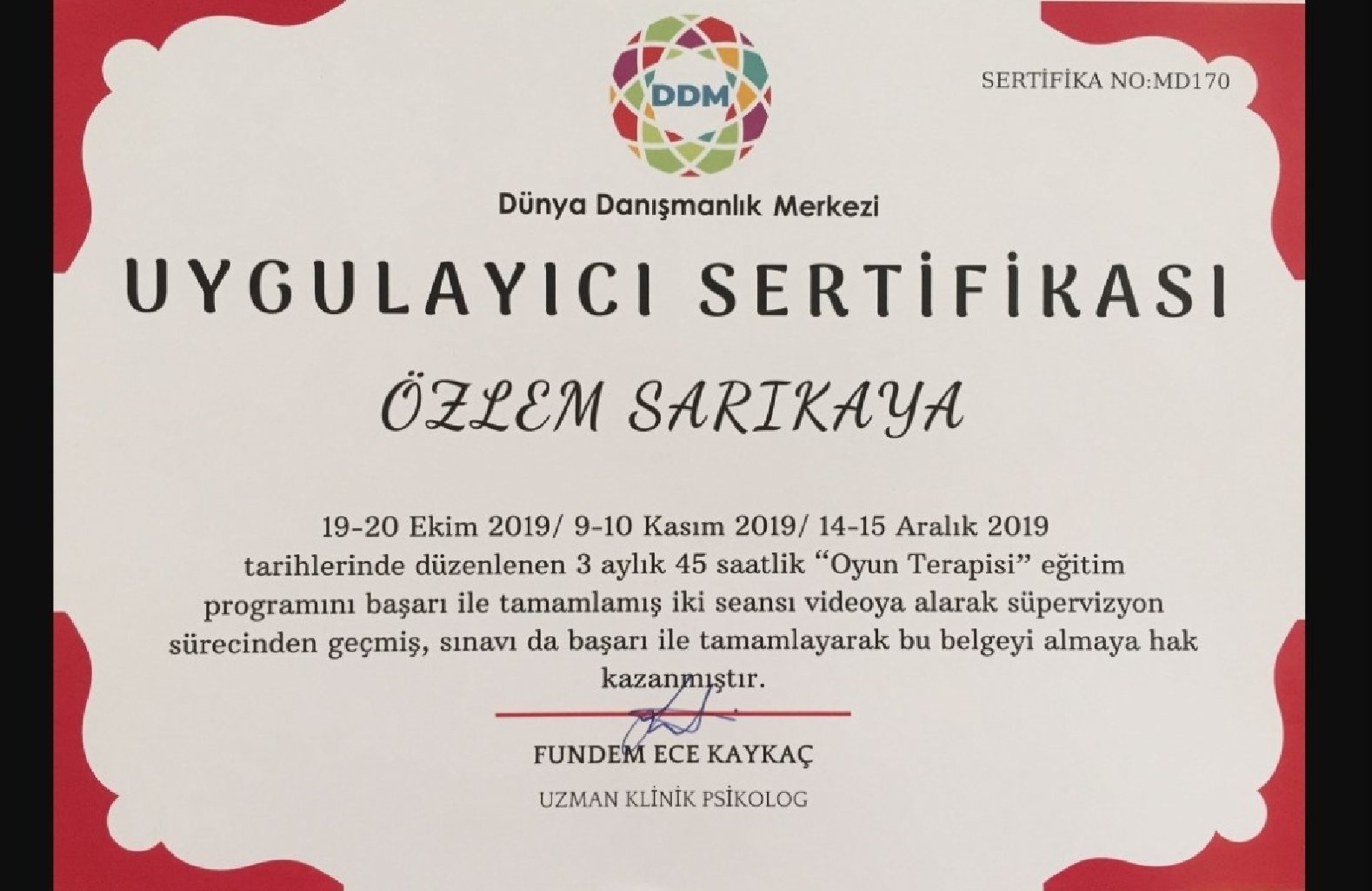 Çalışma ortamı 3