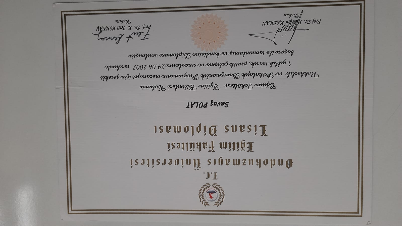 Çalışma ortamı 4