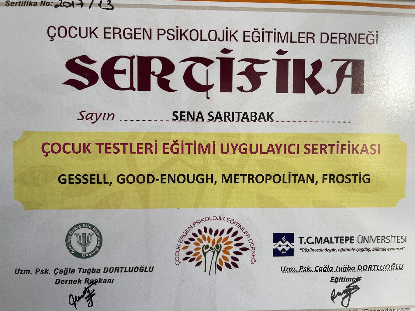 Çalışma ortamı 6