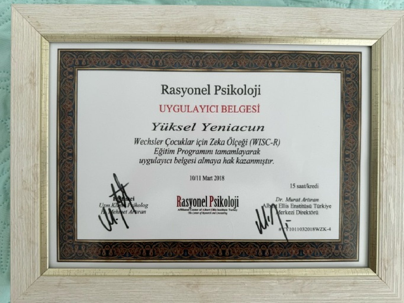 Çalışma ortamı 1