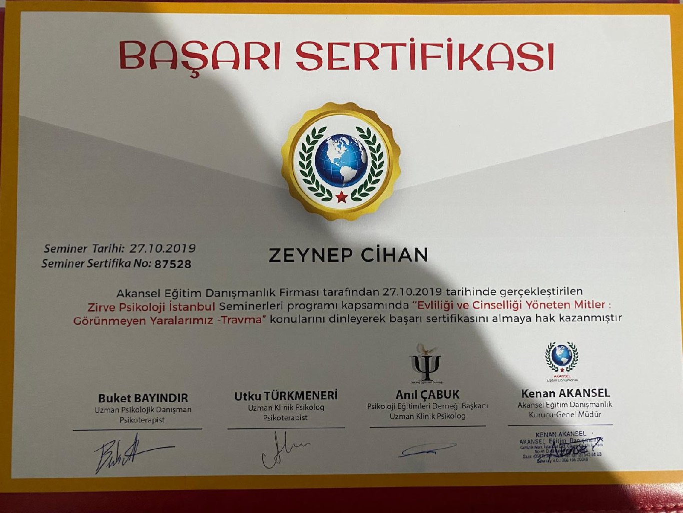 Çalışma ortamı 1