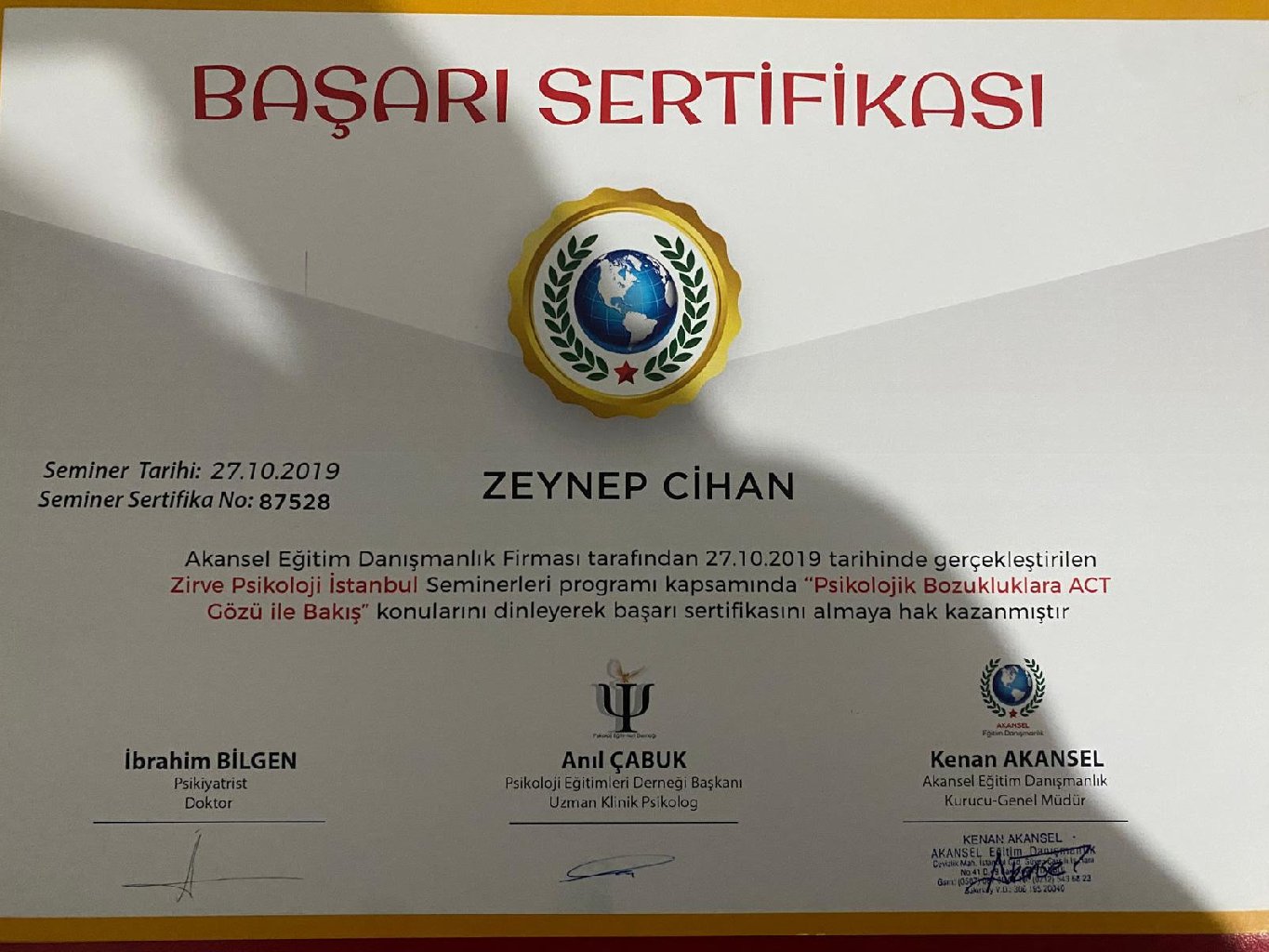 Çalışma ortamı 3
