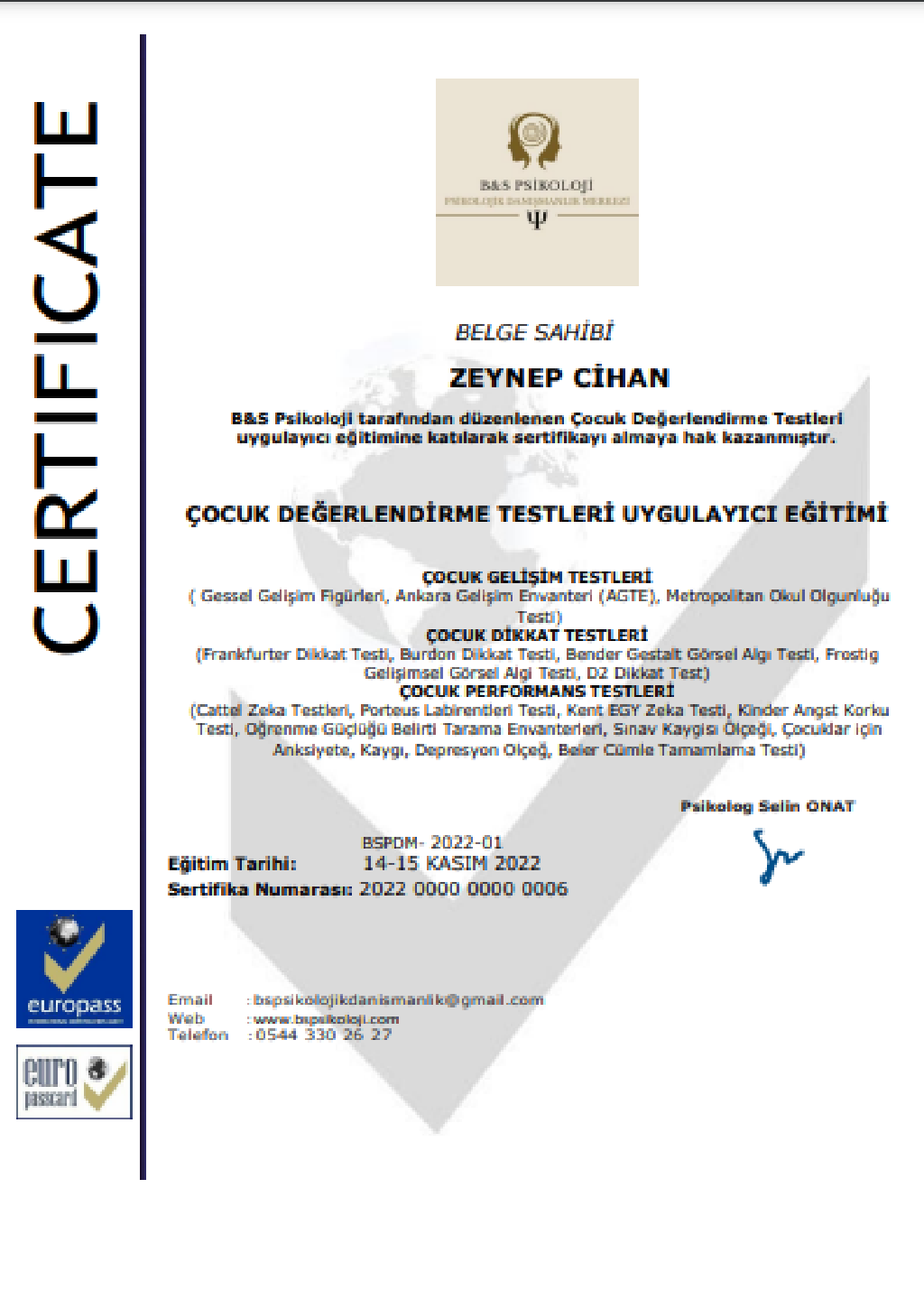 Çalışma ortamı 6