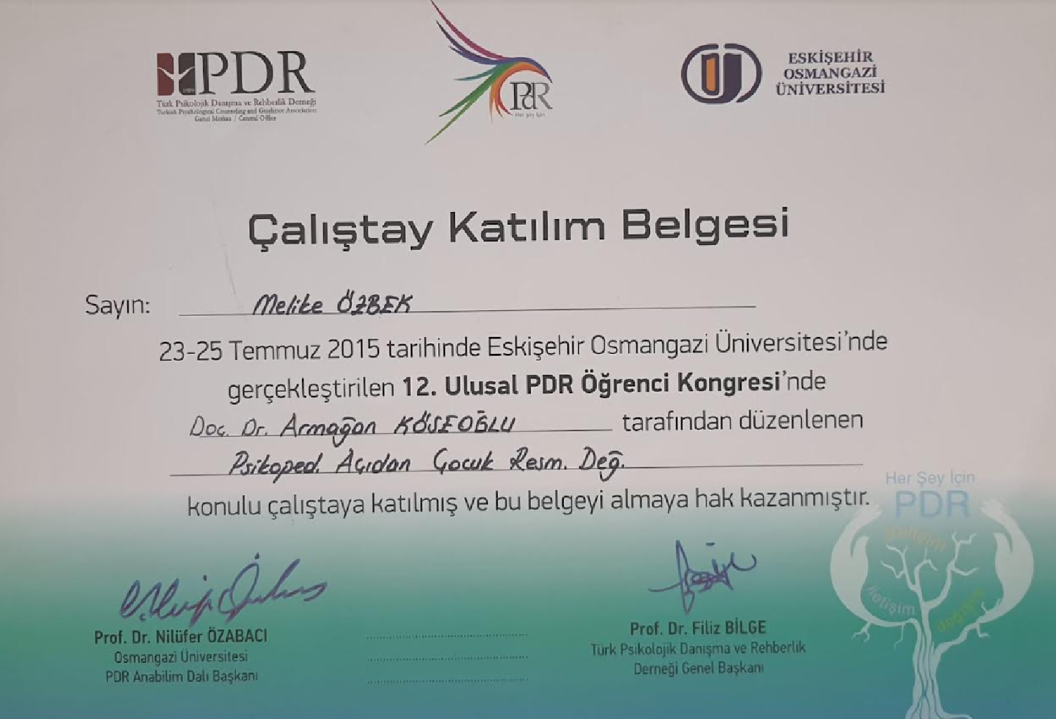 Çalışma ortamı 2