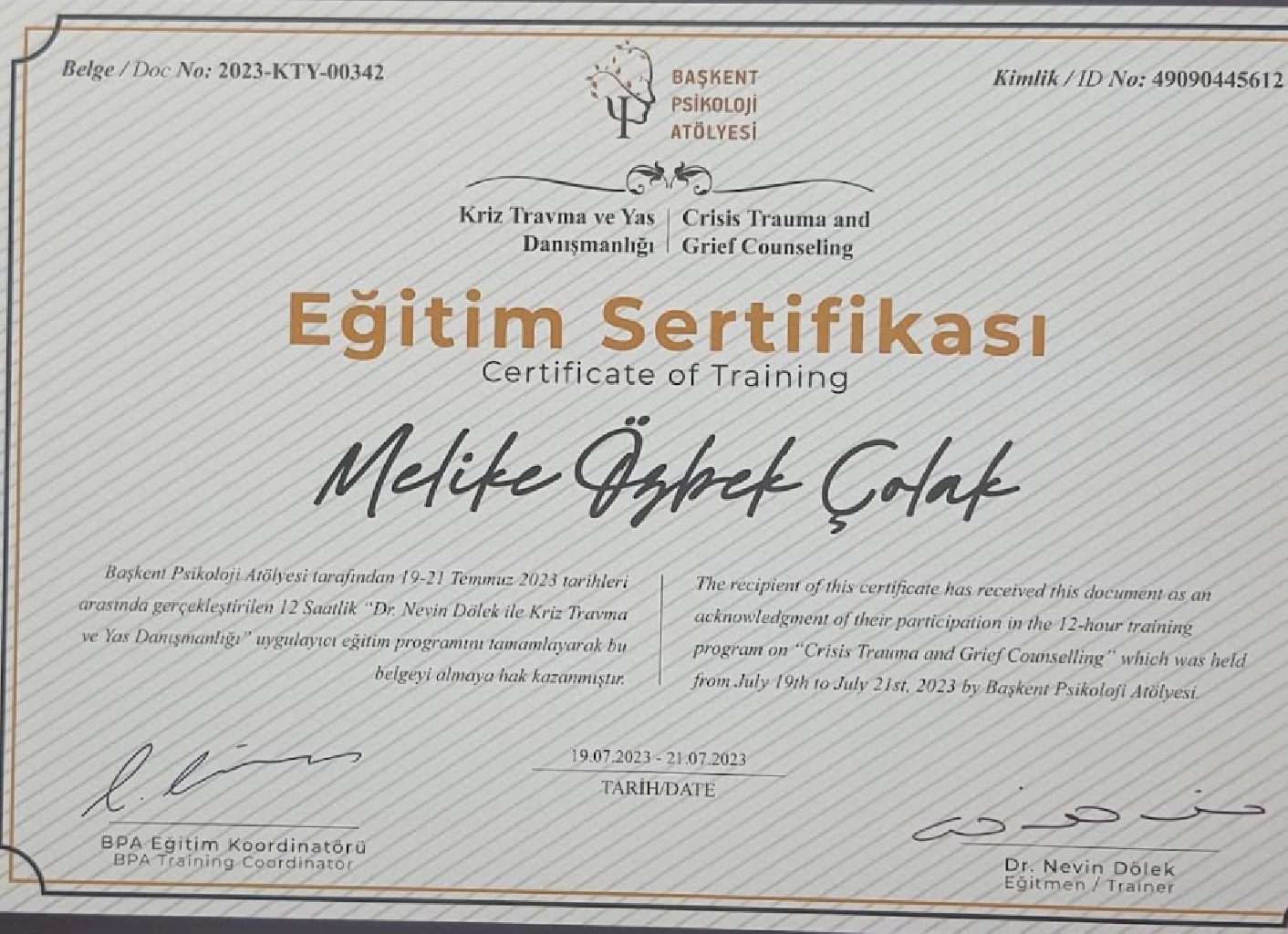 Çalışma ortamı 5