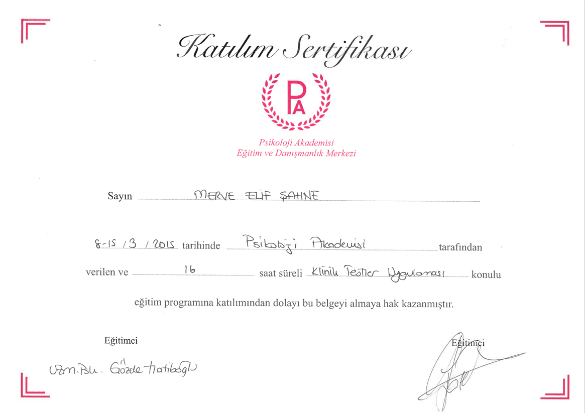 Çalışma ortamı 2