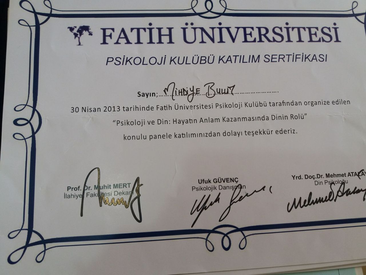 Çalışma ortamı 6